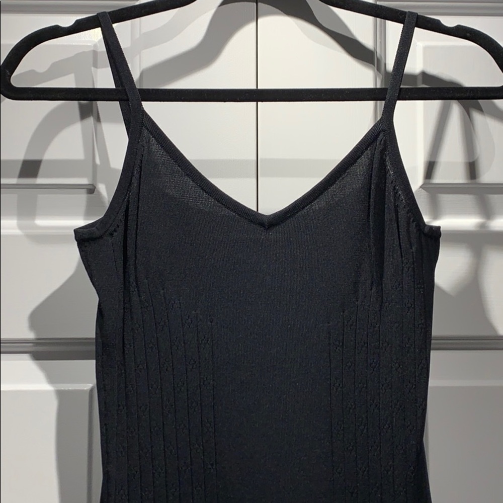 EUC Tristan & Iseut Little Black Knitted Dress - Picture 2 of 9